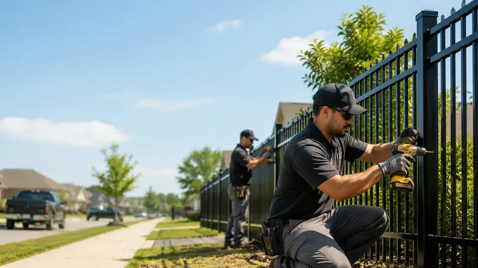 Metal Fence Installation in Marion, IN